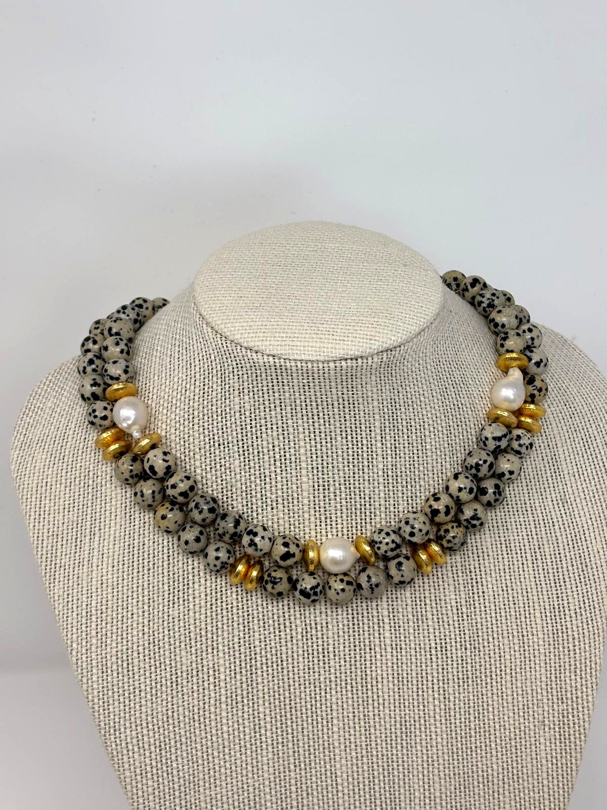 Jasper Dots Necklaces image 3