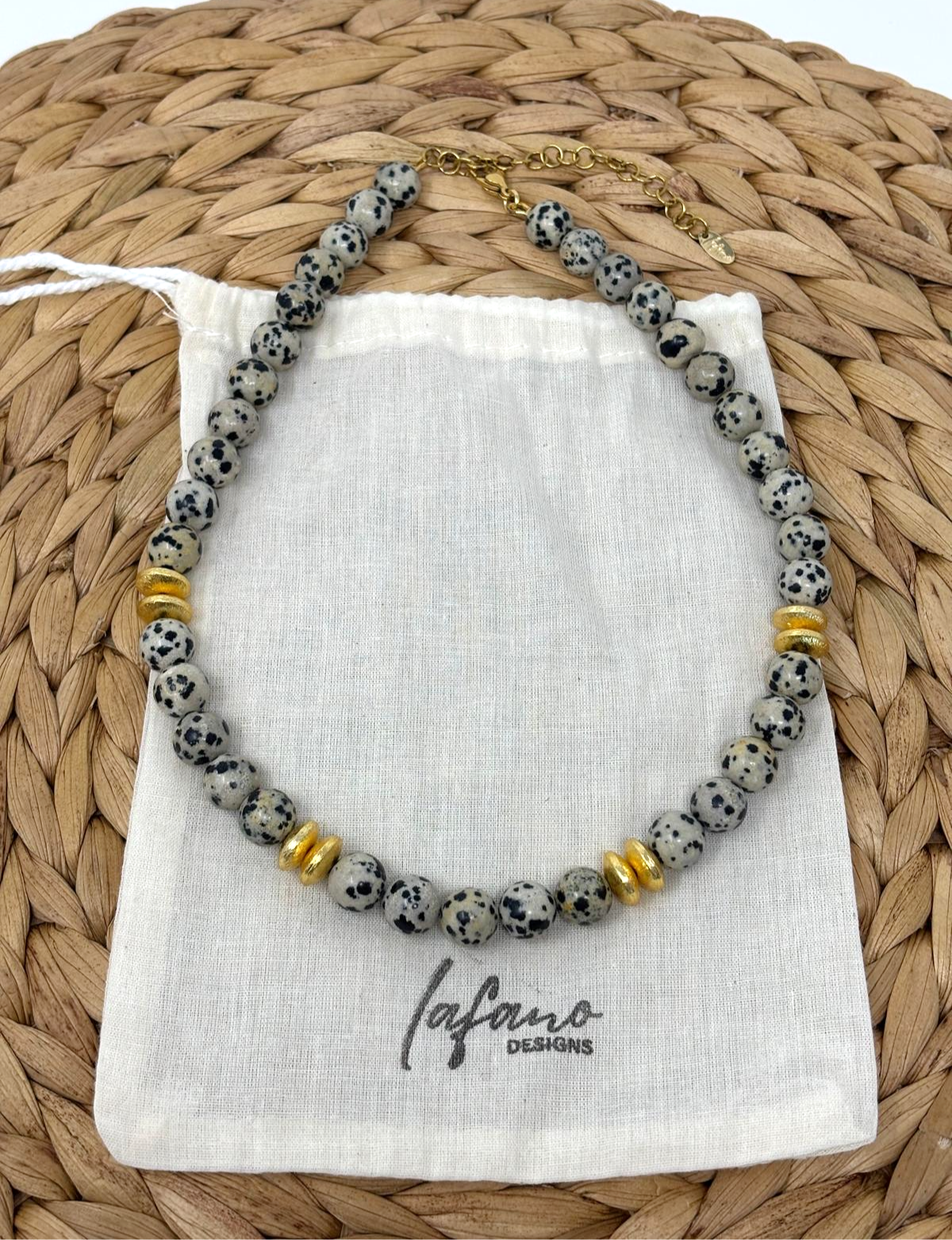 Jasper Dots Necklaces image 2