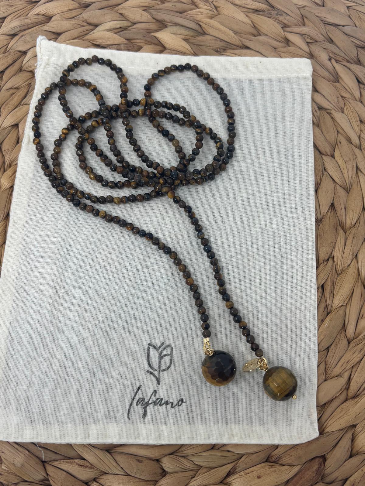 Tiger's Eye Lariat