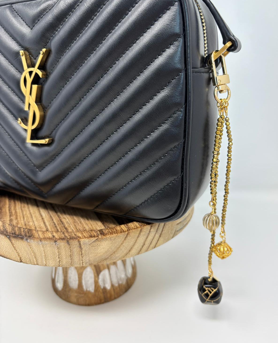 Gold Posh Bag Charm image 2