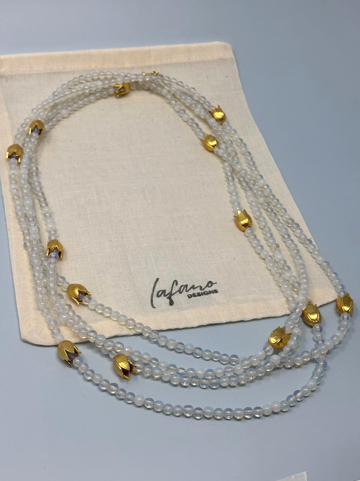 Tulip Infinity Necklace image 4