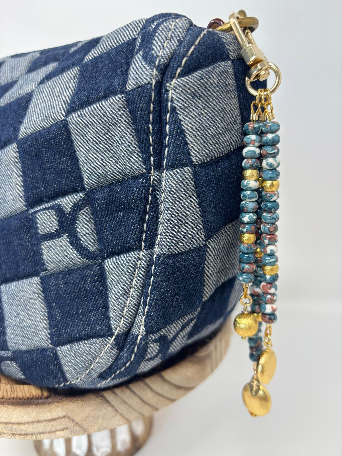 Blue Jeans Bag Charm image 4