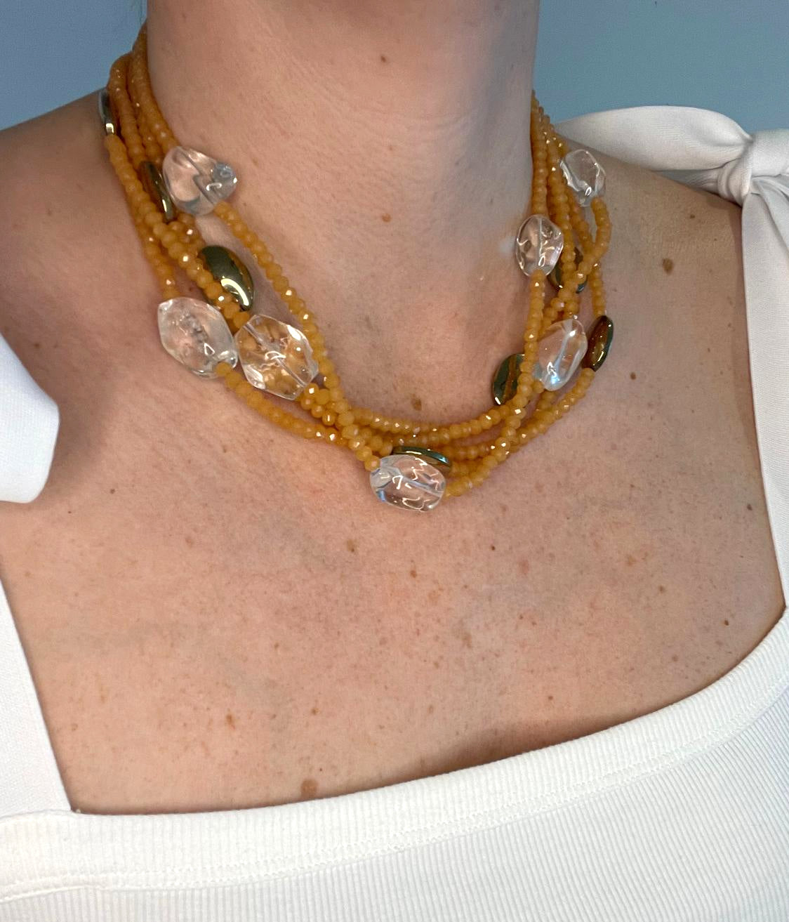 Peach Fuzz Necklace image 0