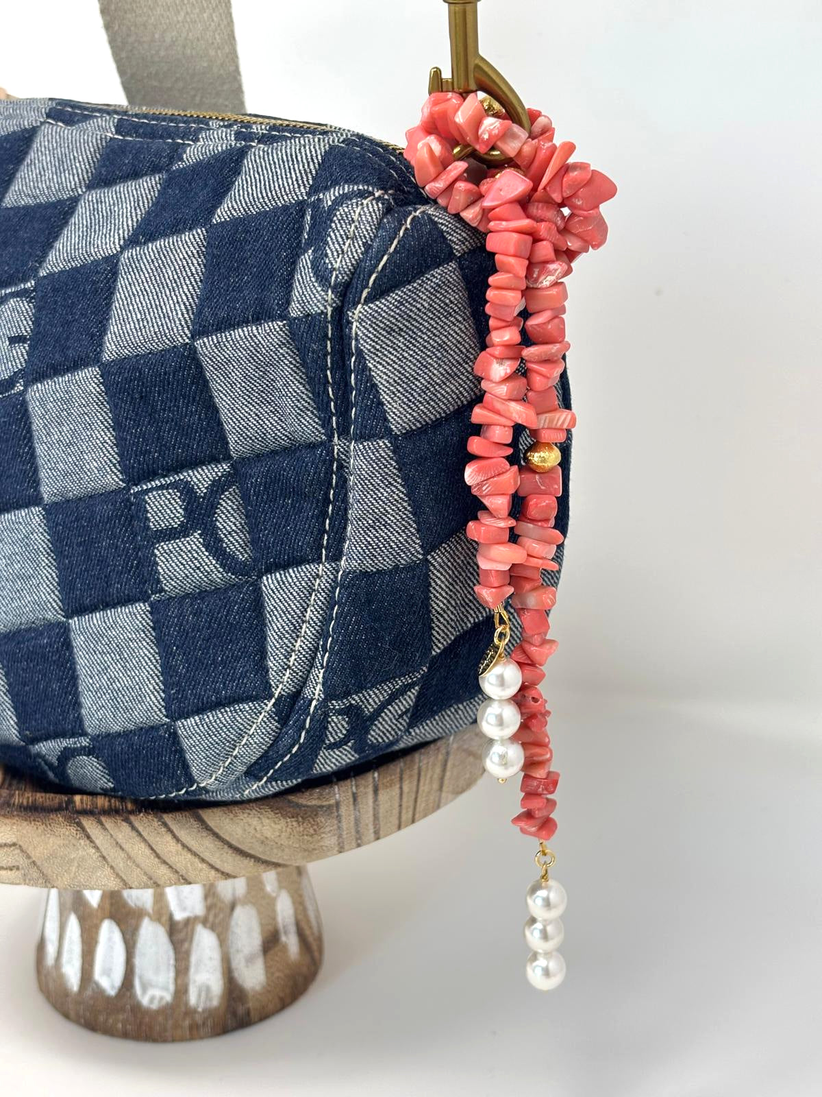 Coral Loop Bag Charm image 4