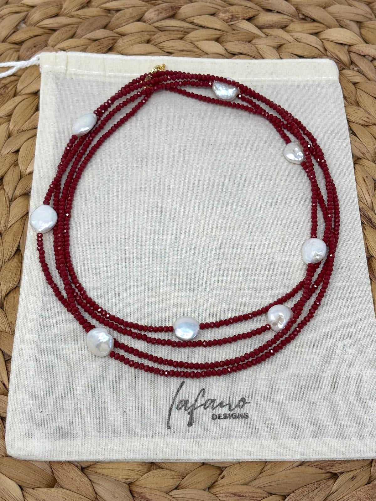 Sangría Infinity Necklace image 1