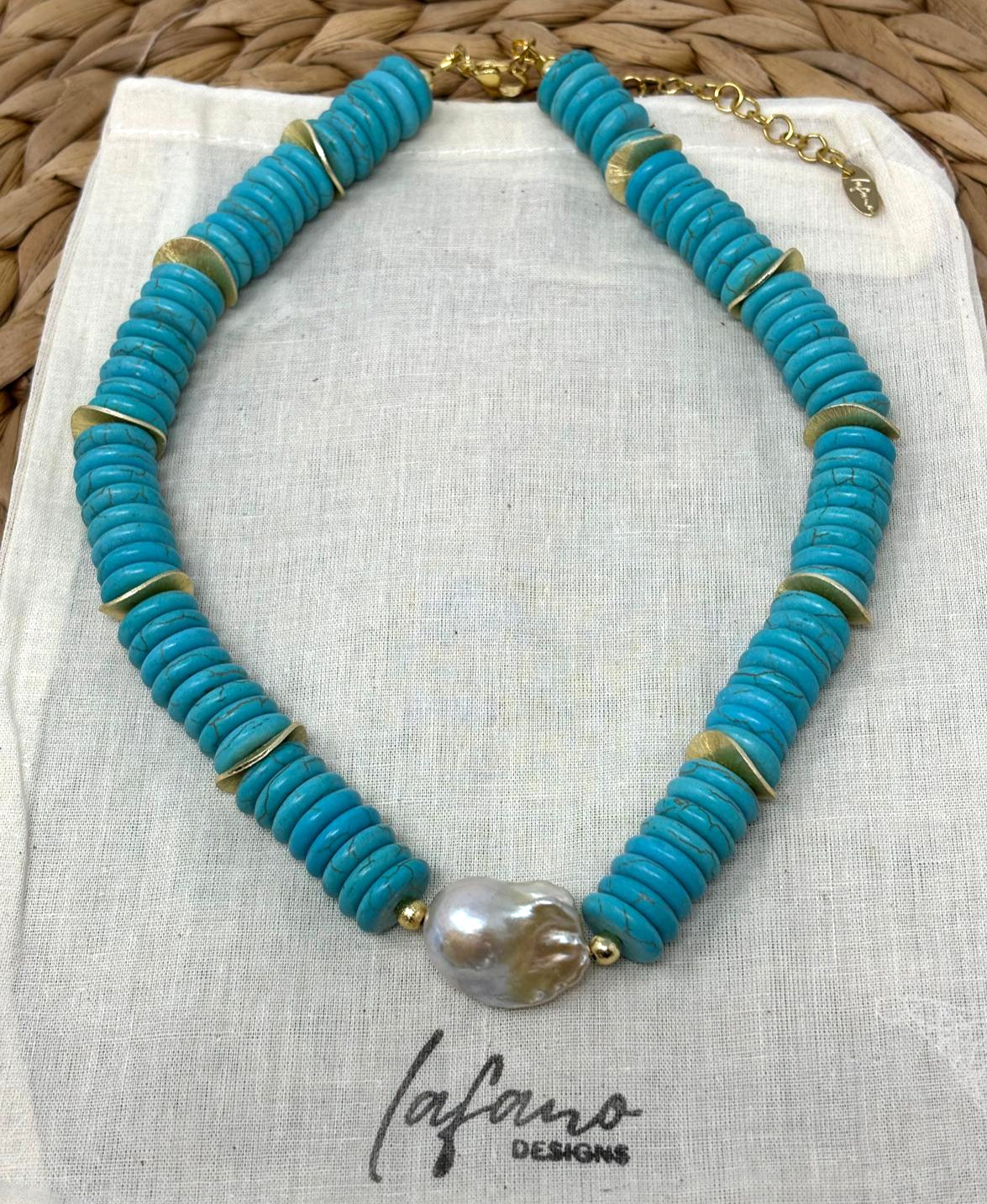 Adriana Turquoise Necklace image 2