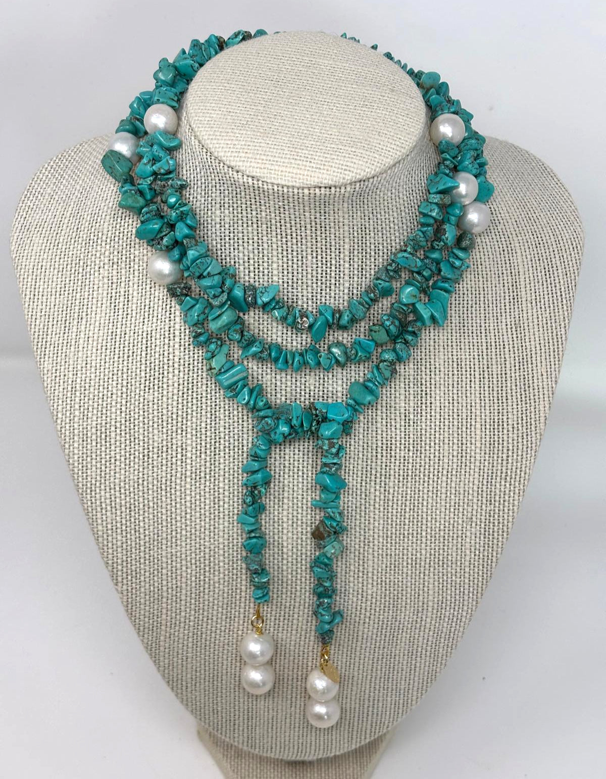 Capri Turquoise Lariat image 3