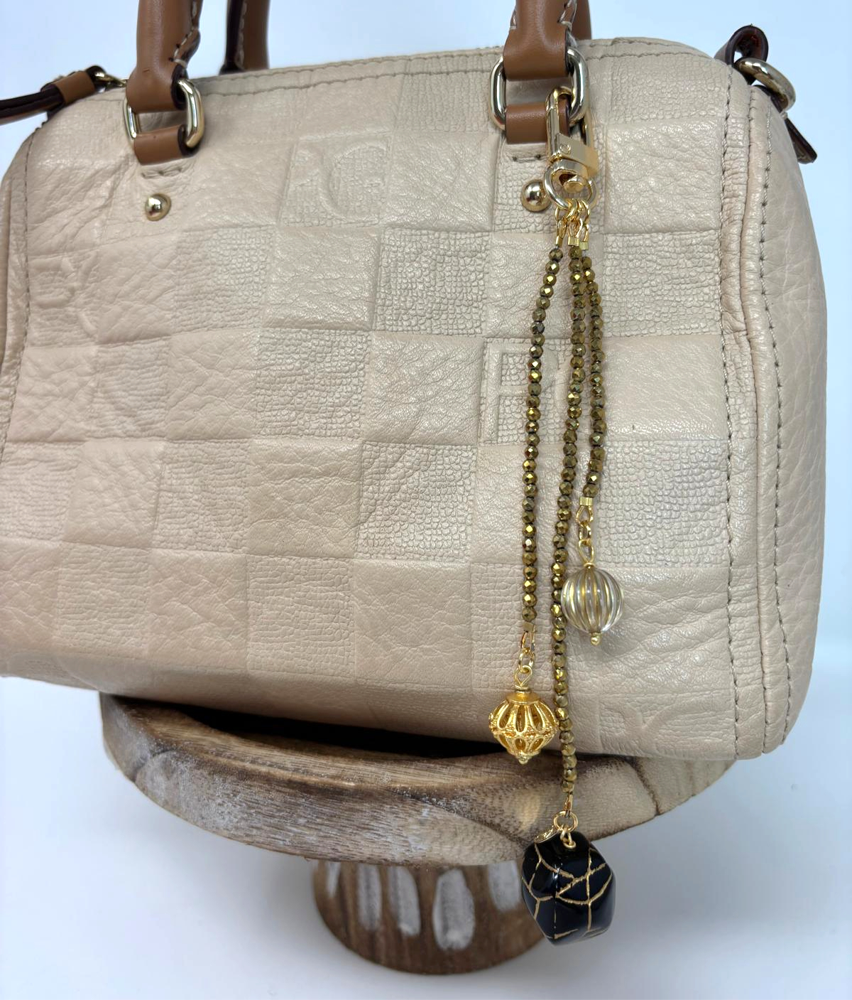 Gold Posh Bag Charm image 1