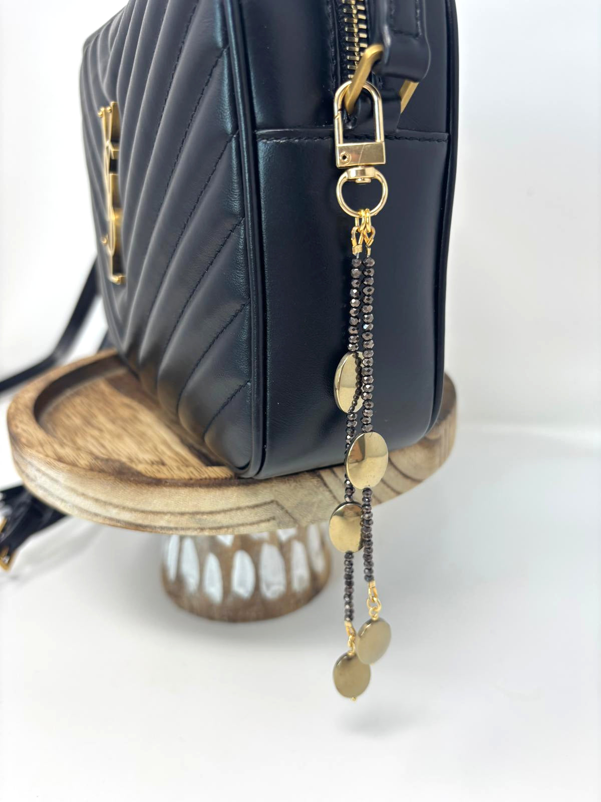 Hematite Bag Charm image 1