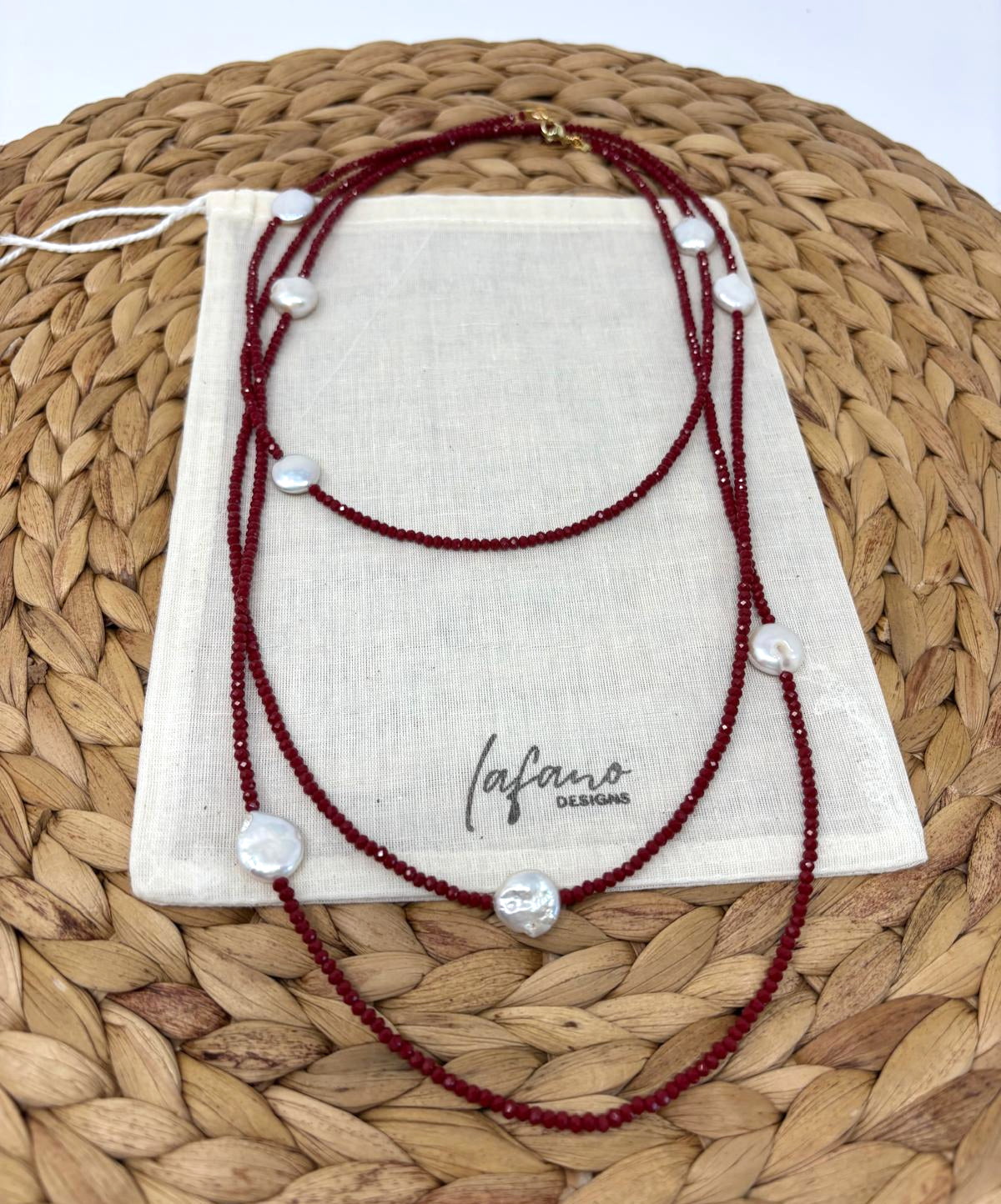 Sangría Infinity Necklace image 2