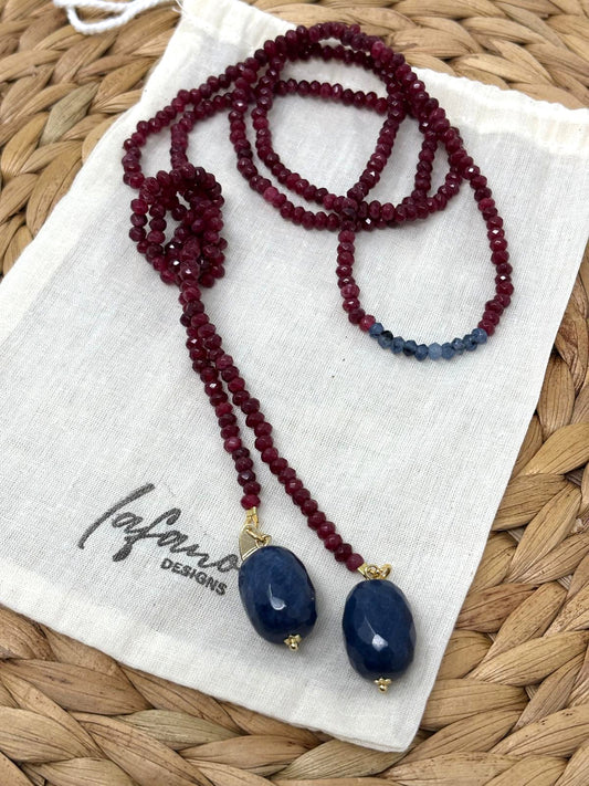 Garnet Lariat image 0