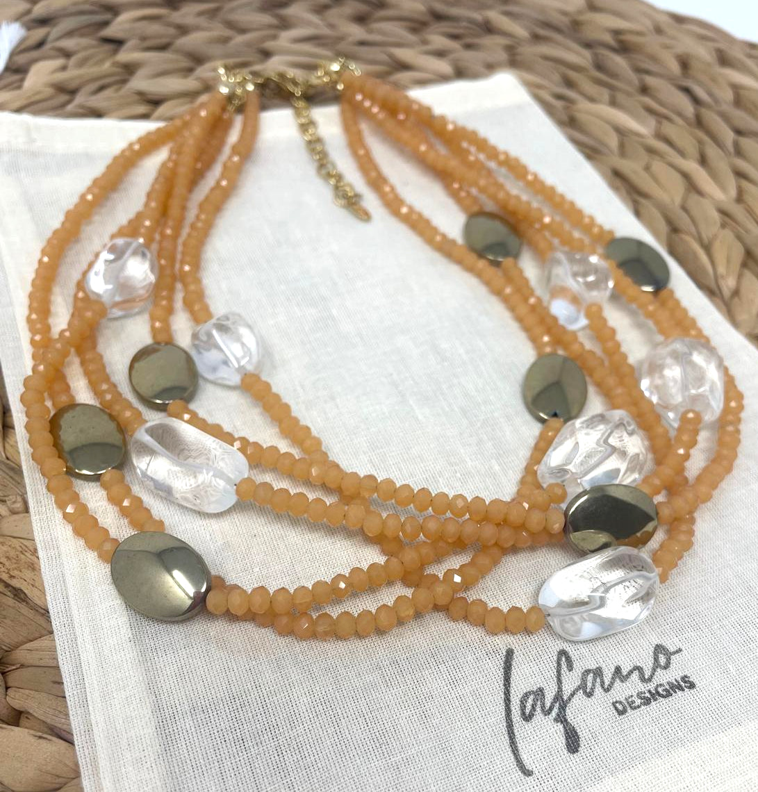 Peach Fuzz Necklace image 2