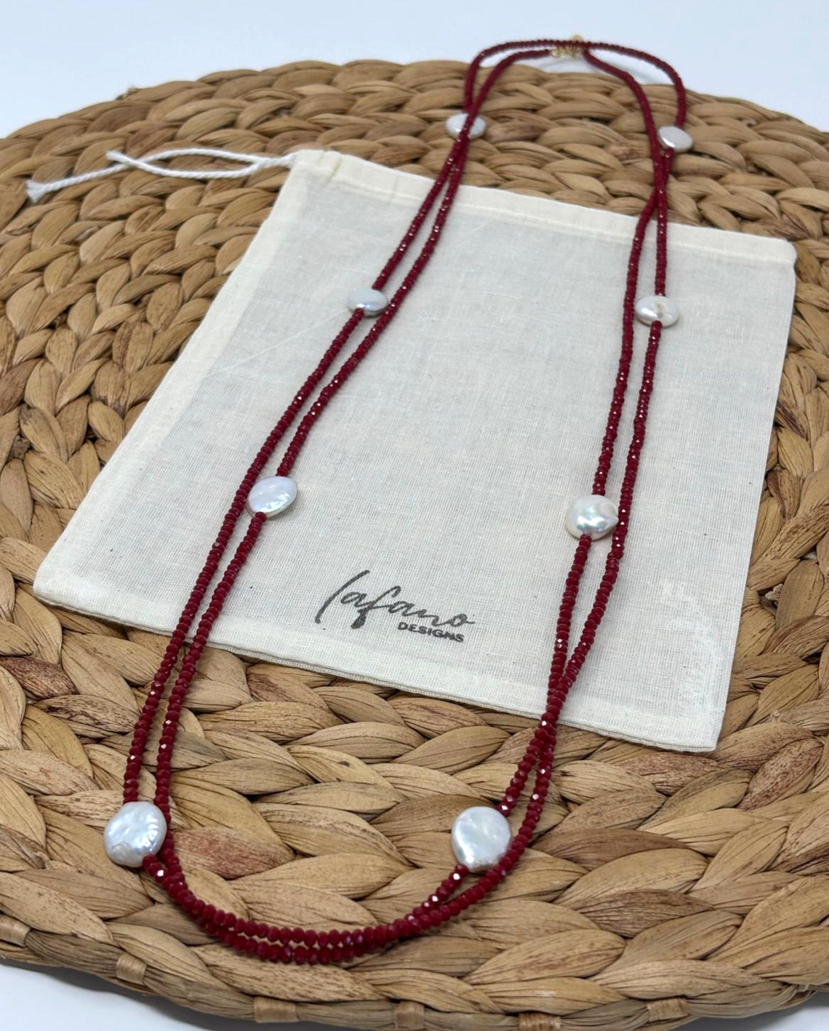 Sangría Infinity Necklace image 0