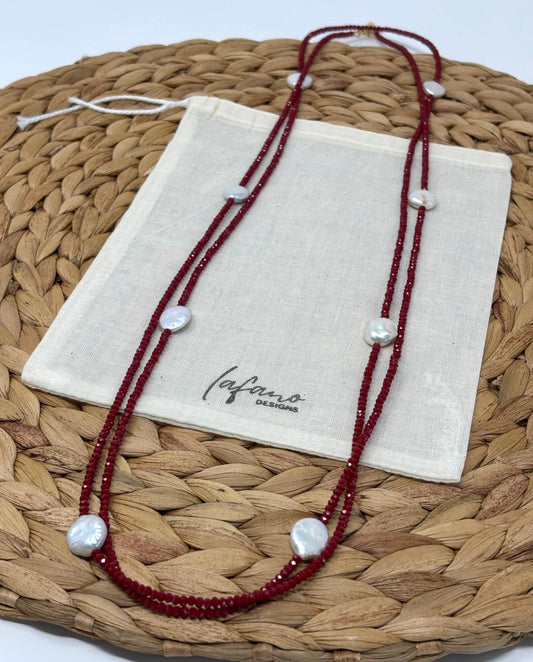 Sangría Infinity Necklace image 0