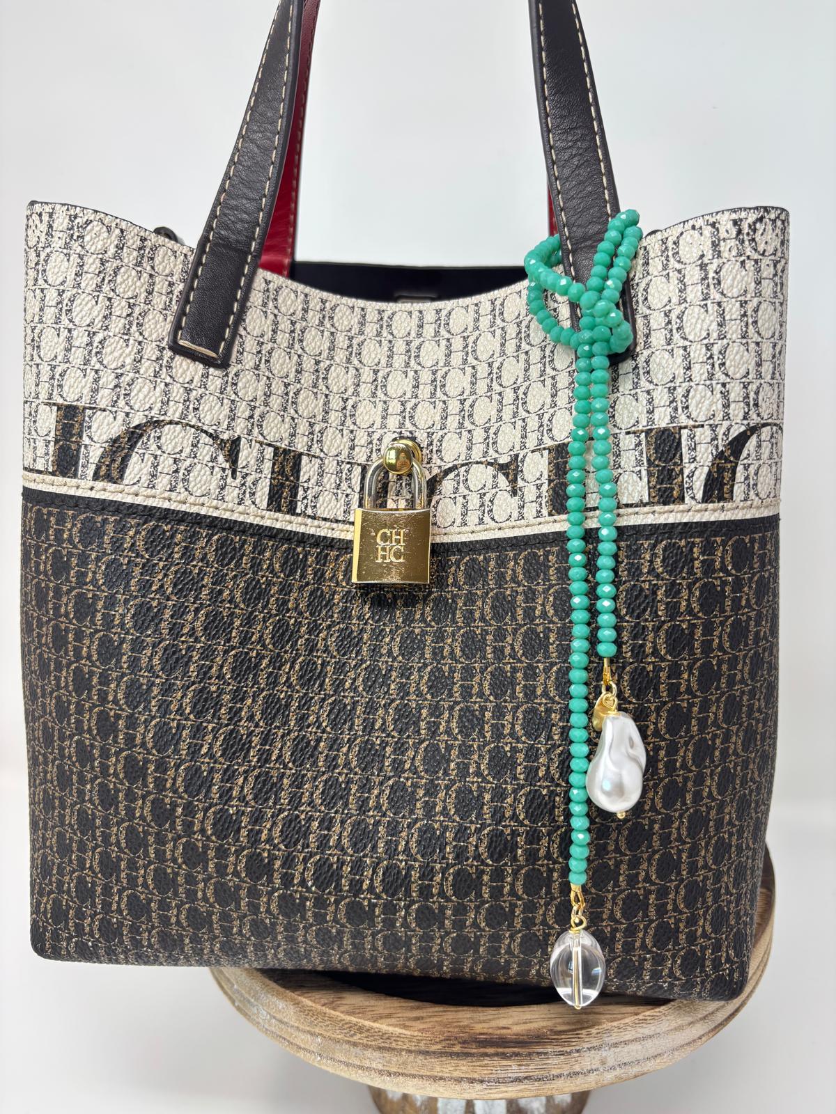 Beach Turquoise Loop Bag Charm image 4