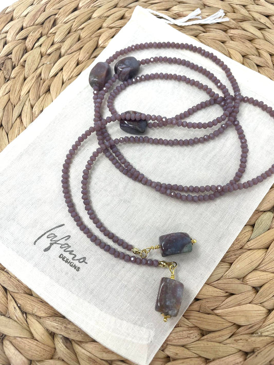 Earthy Chic Lariat image 0