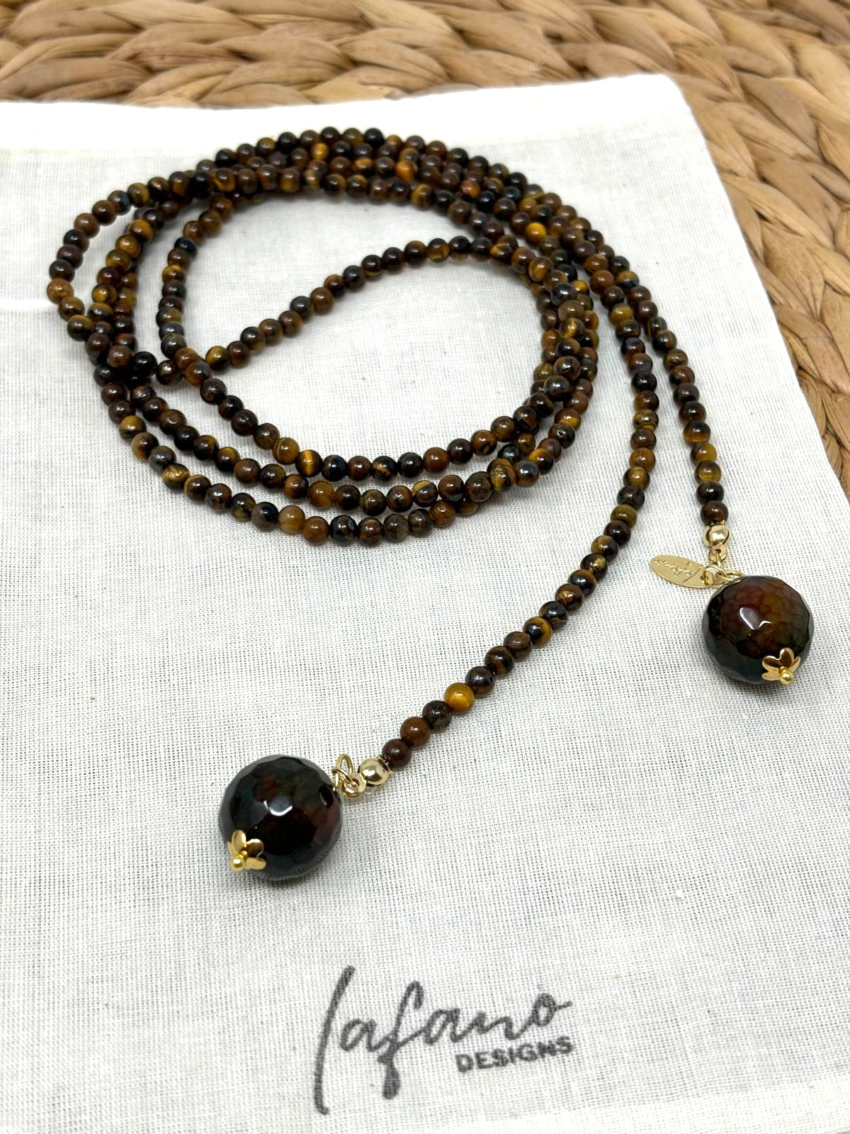 Tiger's Eye Lariat image 1