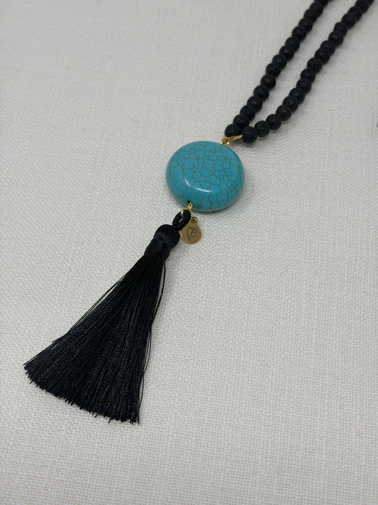 Solenne Tassel Necklace