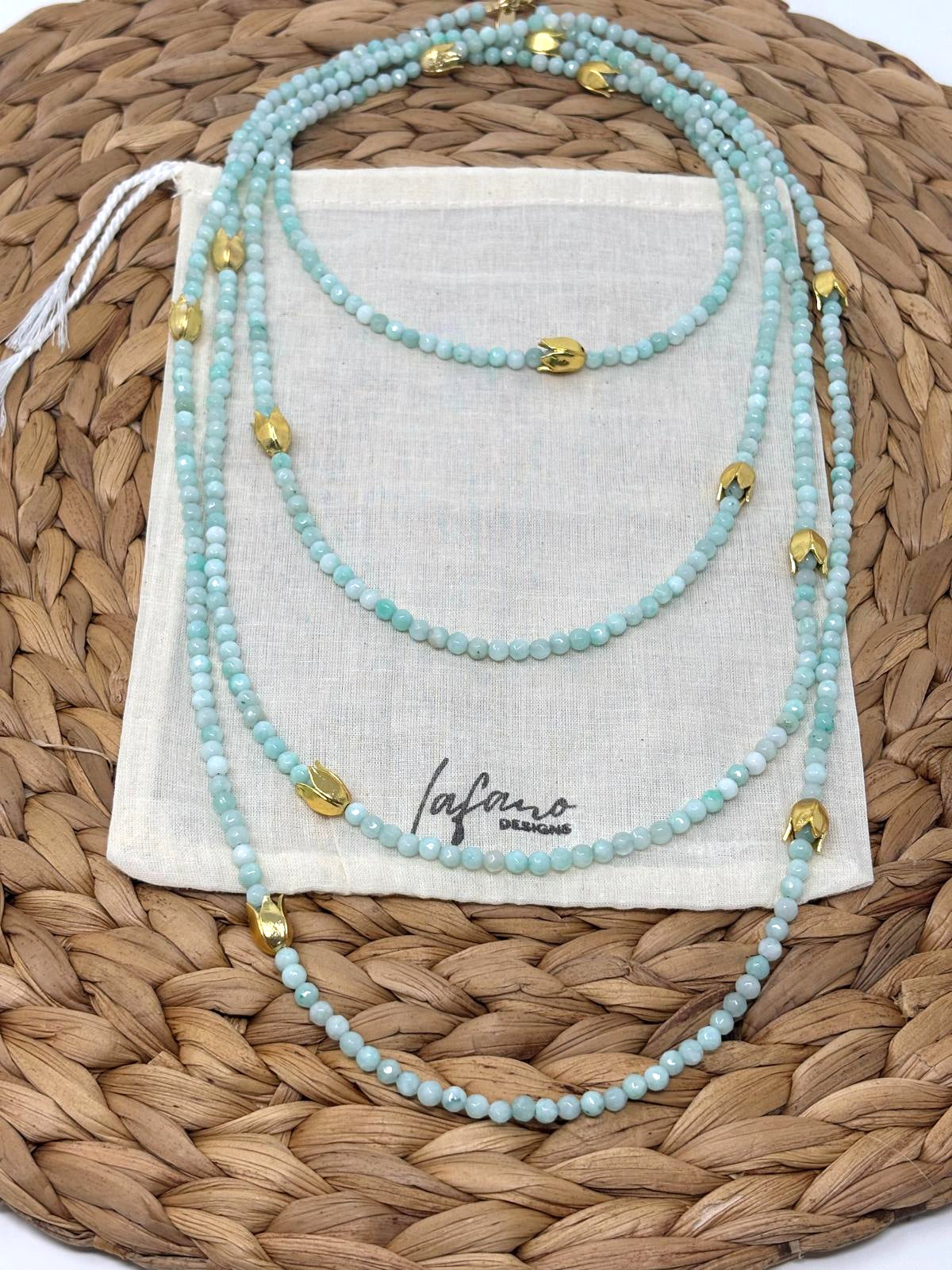 Tulip Infinity Necklace