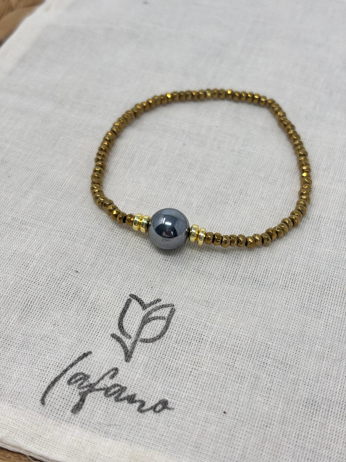 Hematite & Pearl Bracelets