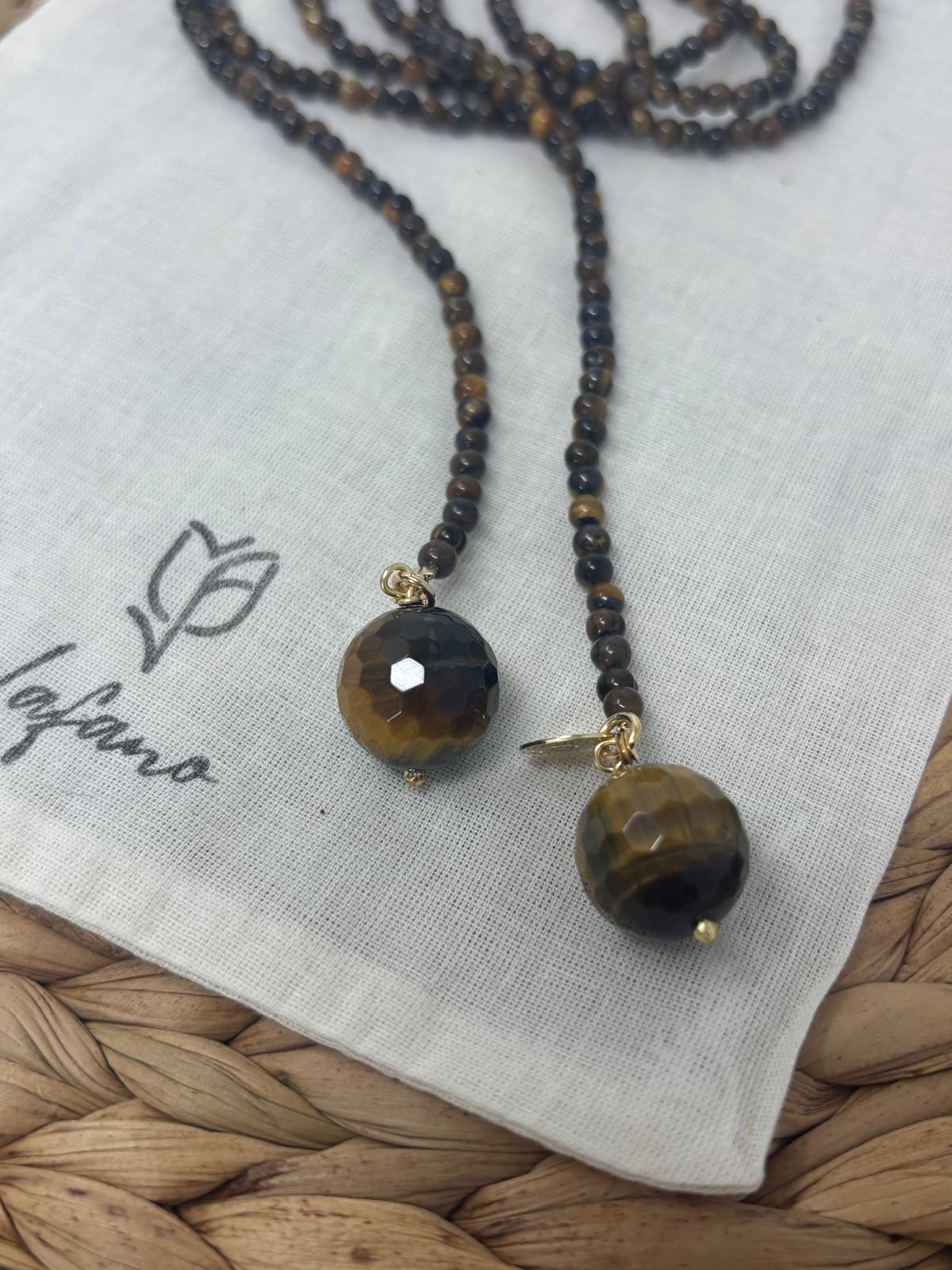 Tiger's Eye Lariat