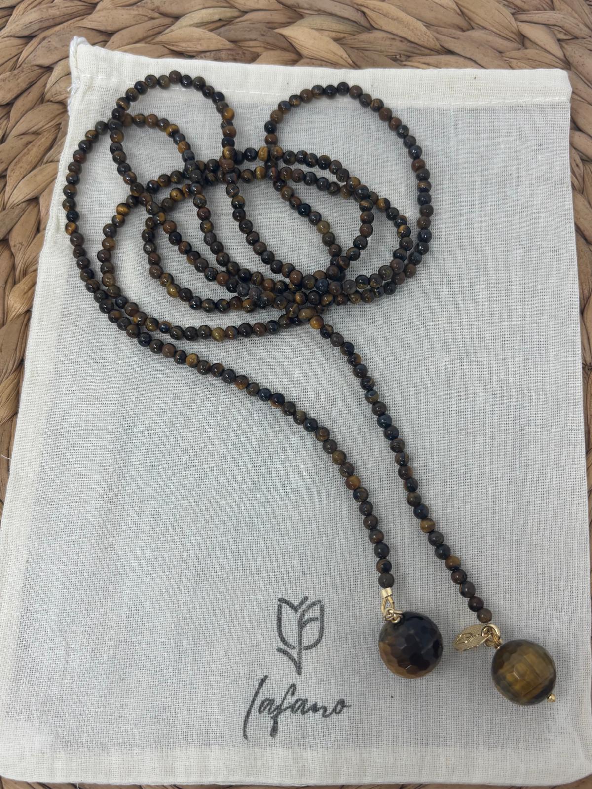 Tiger's Eye Lariat