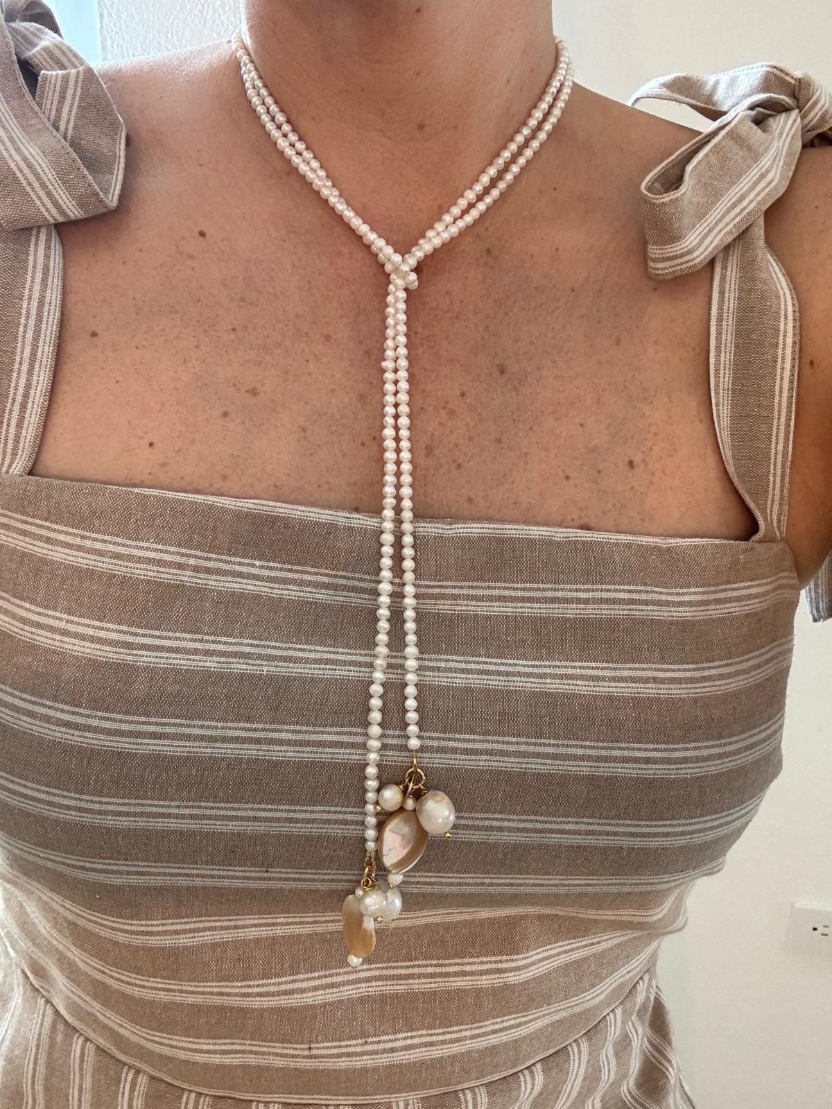 Pearl Lariat