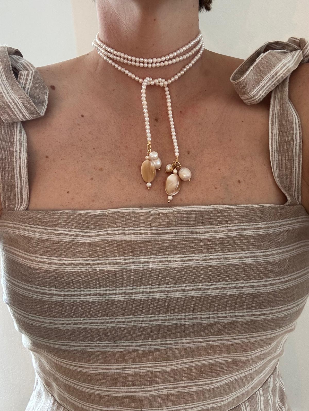 Pearl Lariat