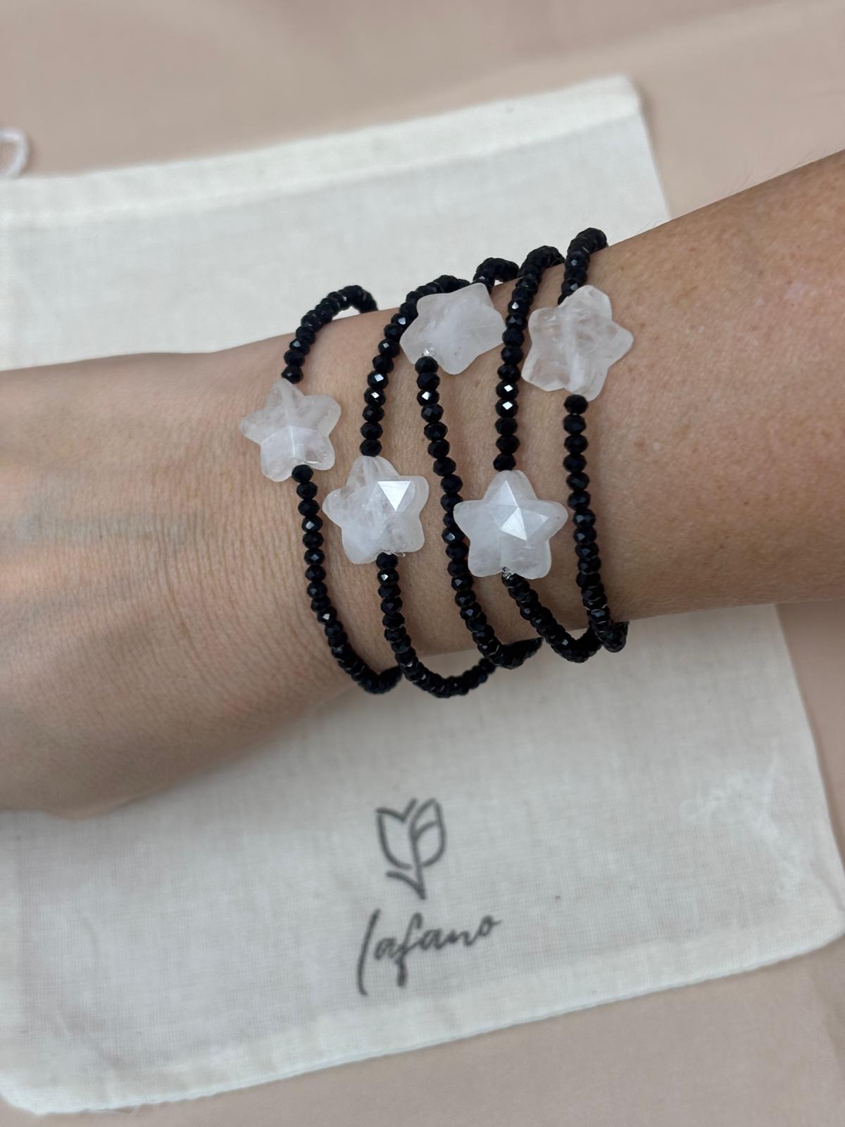Black & White Star Bracelet