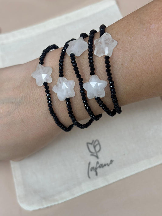 Black & White Star Bracelet