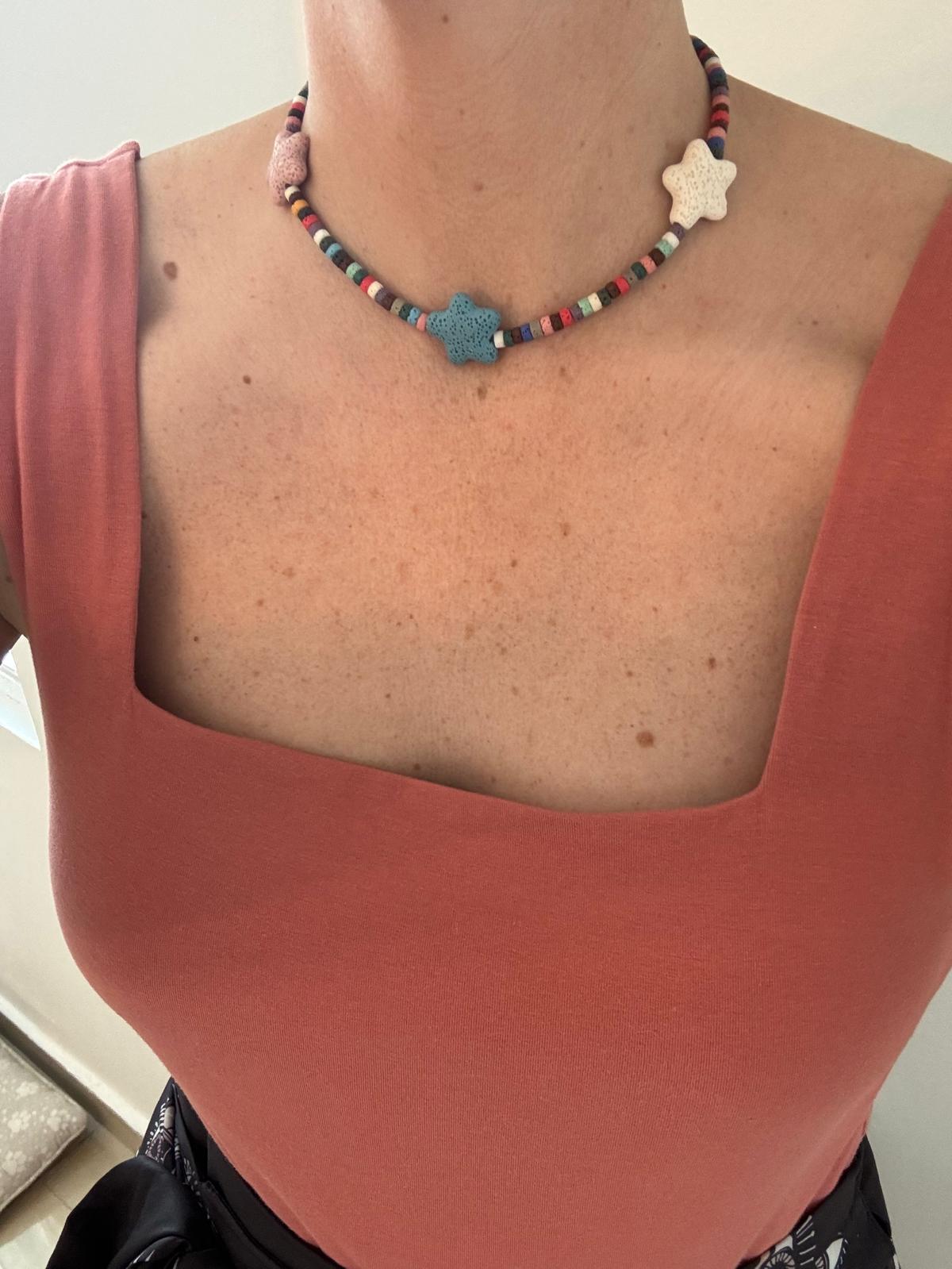 Multi Starfish Necklace