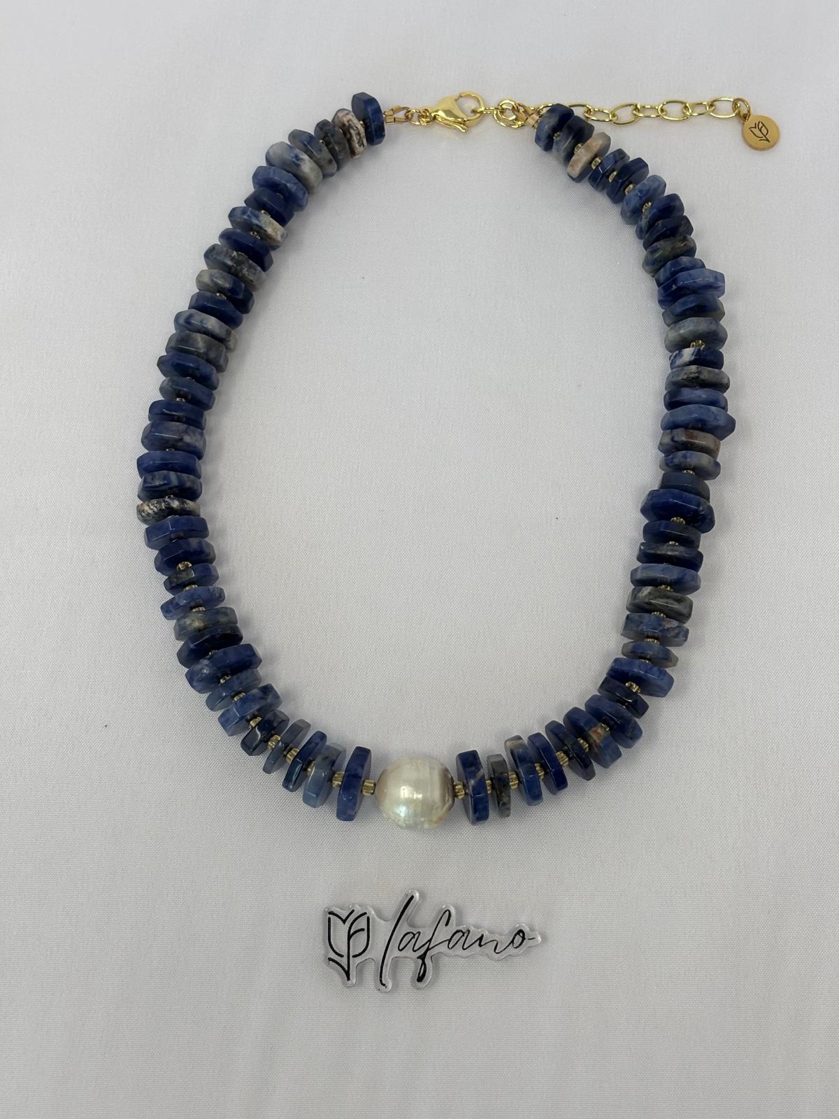 Blue Jeans Necklace
