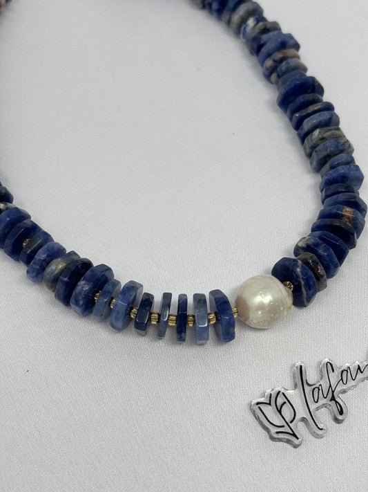 Blue Jeans Necklace