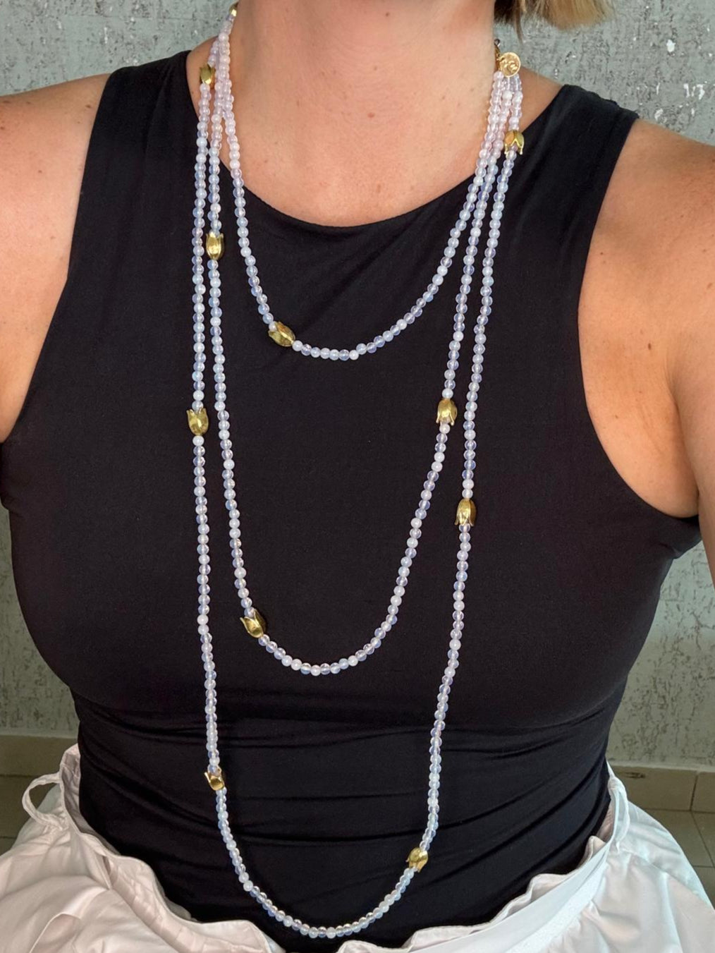 Tulip Infinity Necklace