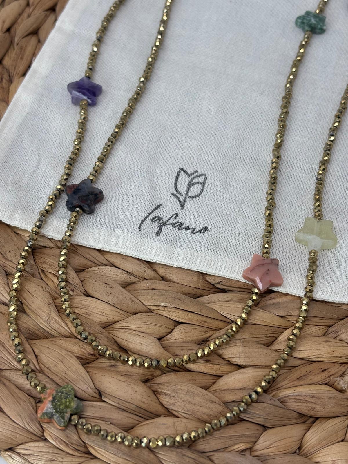 Stars Long Necklace