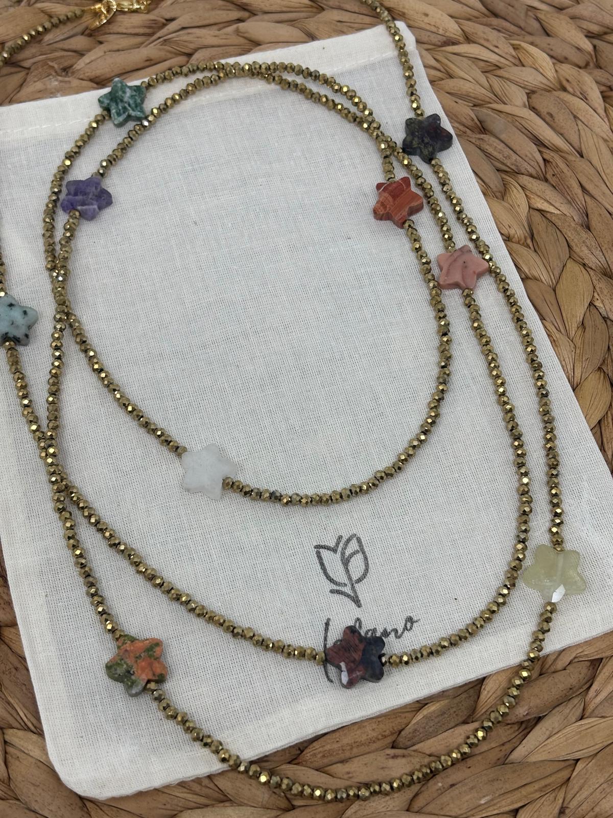 Stars Long Necklace