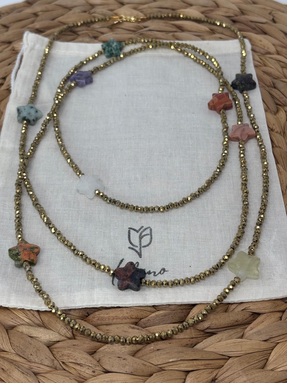 Stars Long Necklace