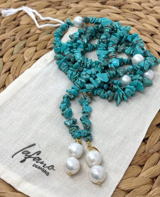 Capri Turquoise Lariat image 0