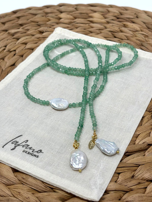 Aventurine Lariat image 0