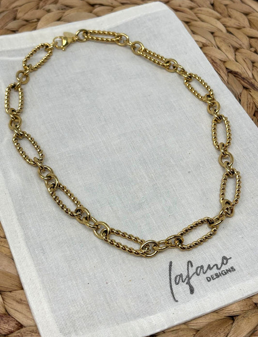 Catena Classic Gold Plated Necklace image 0