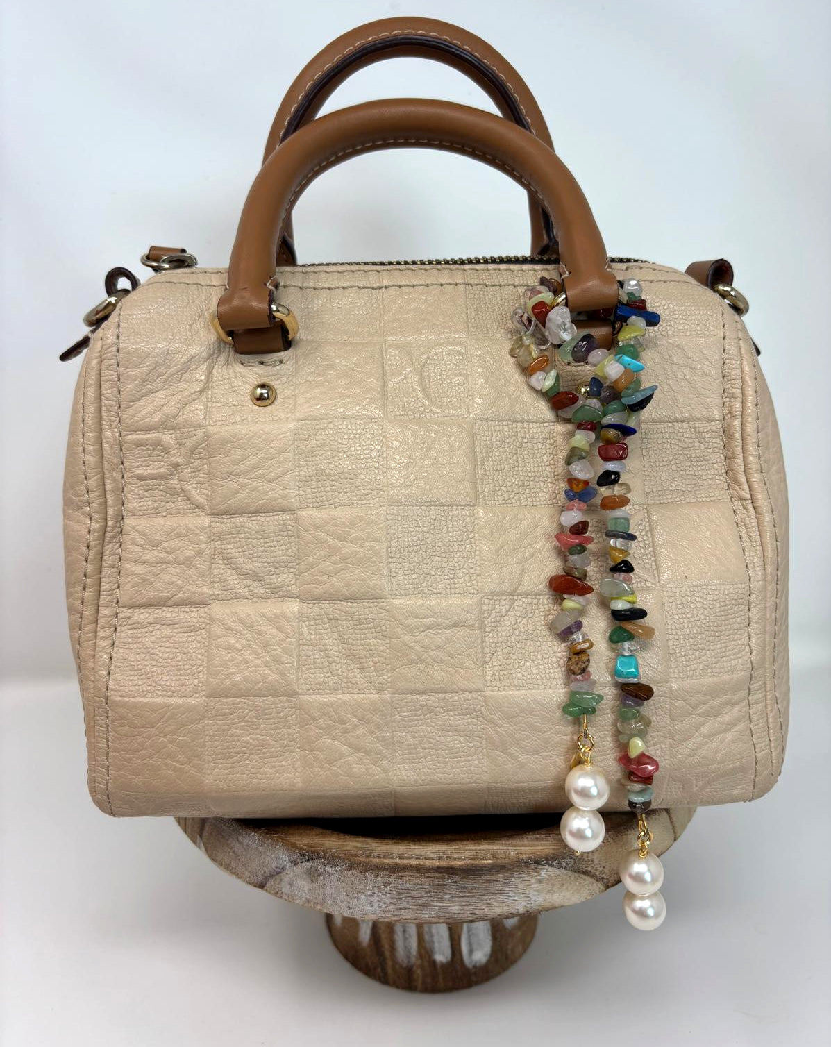 Quartz Multi-color Loop Bag Charm image 2