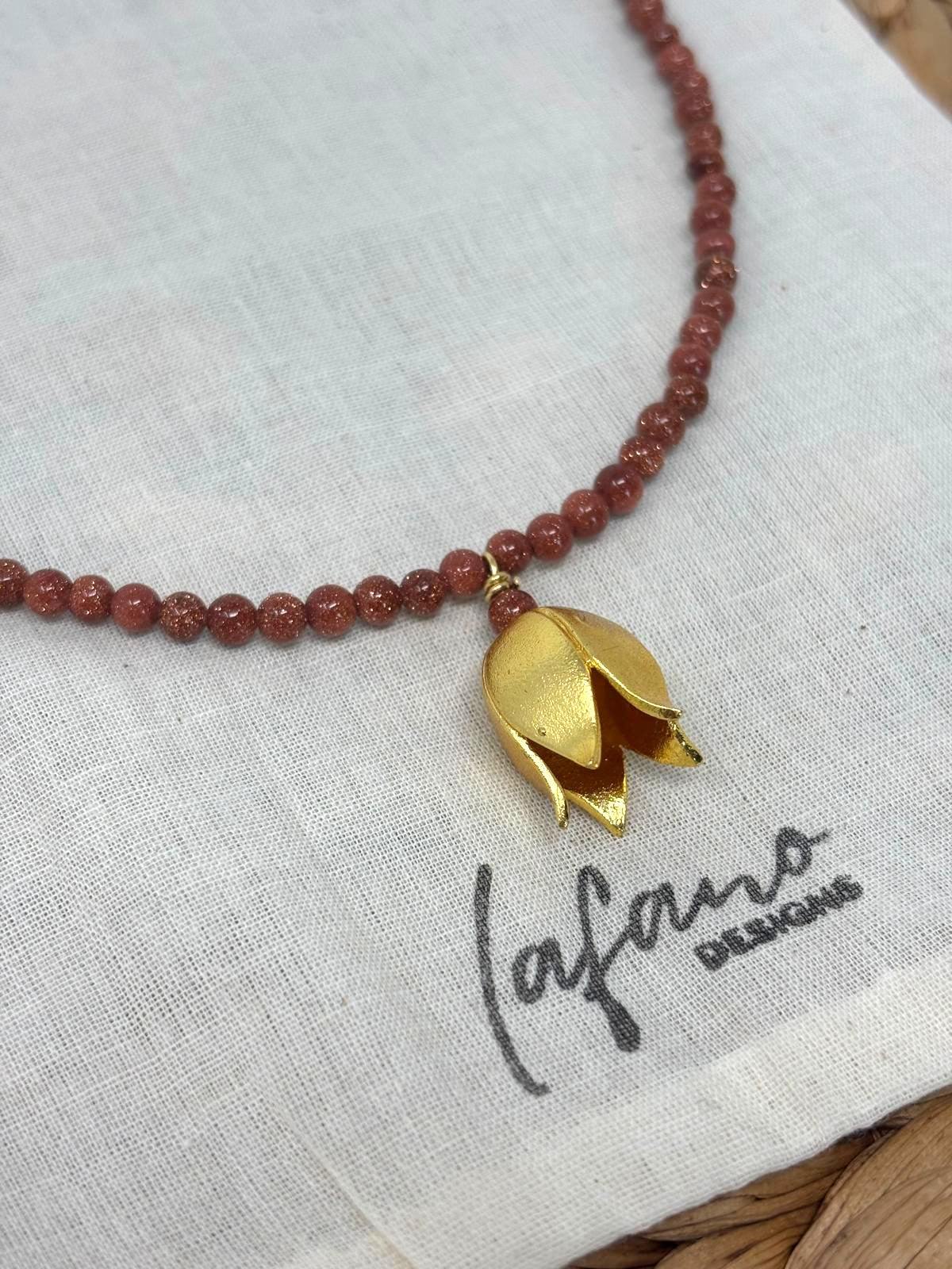 Tulip Charm Necklace image 8