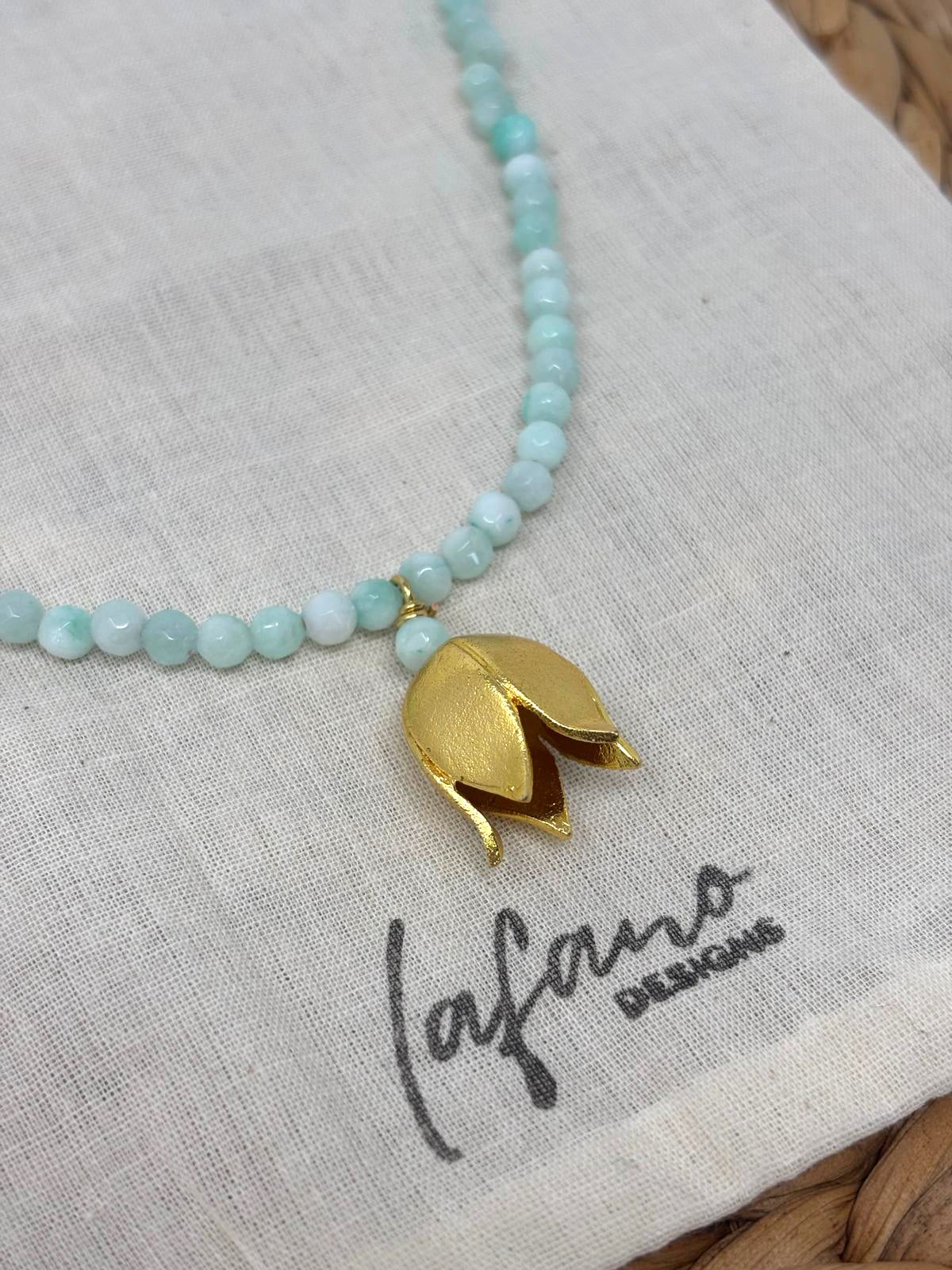 Tulip Charm Necklace image 1