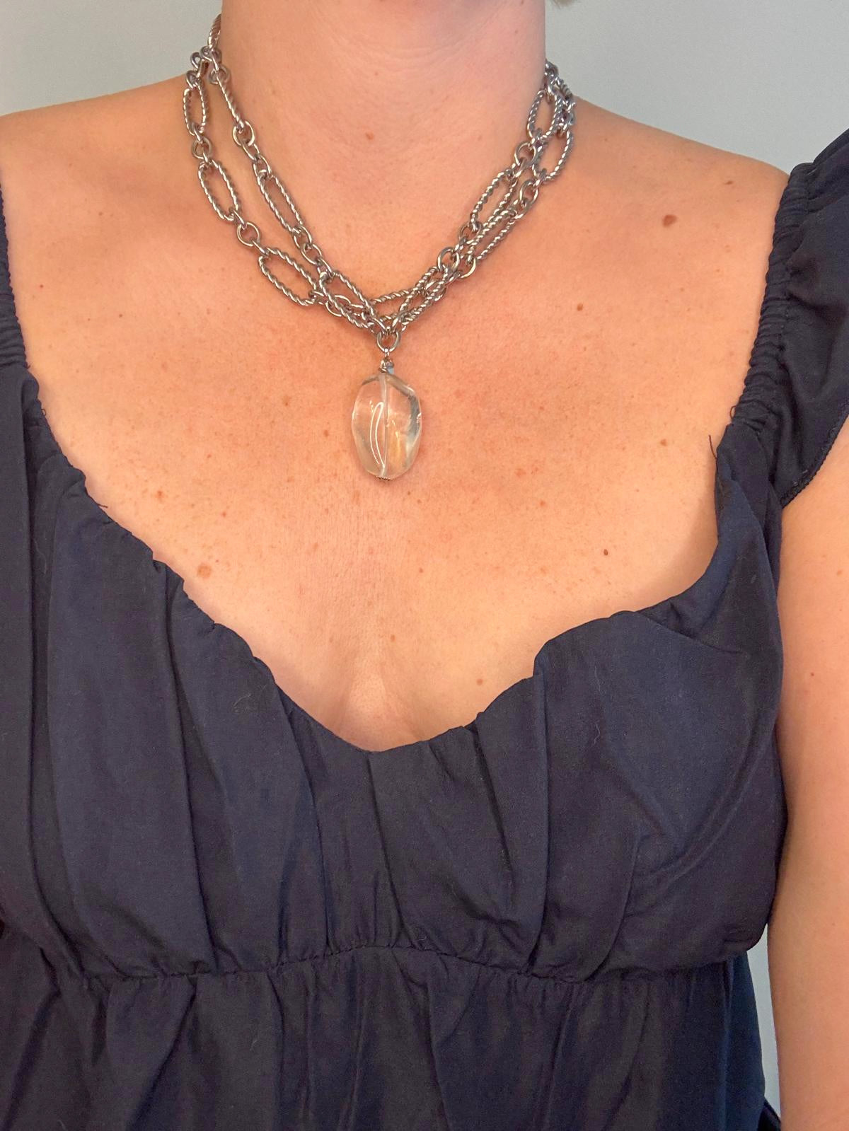 Catena Classic Silver Plated Necklace image 3