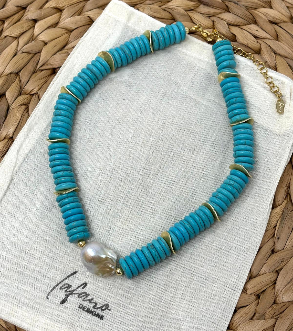 Adriana Turquoise Necklace image 0