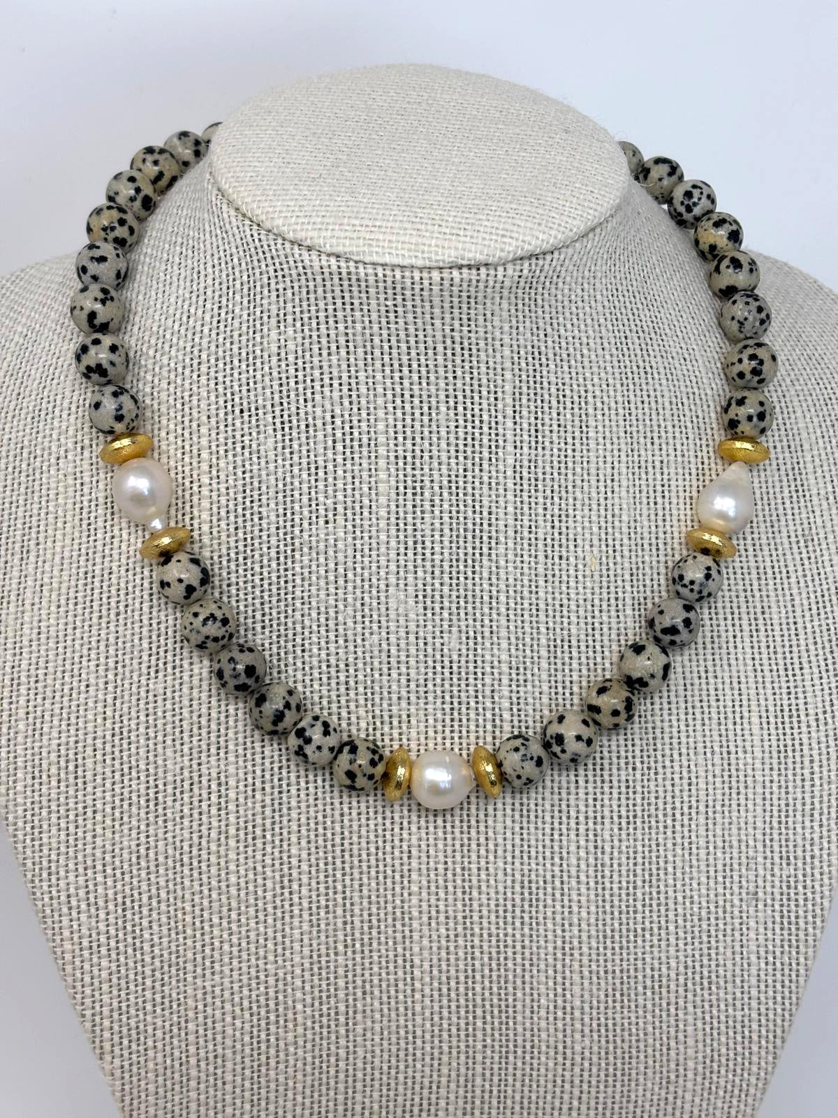 Jasper Dots Necklaces image 4