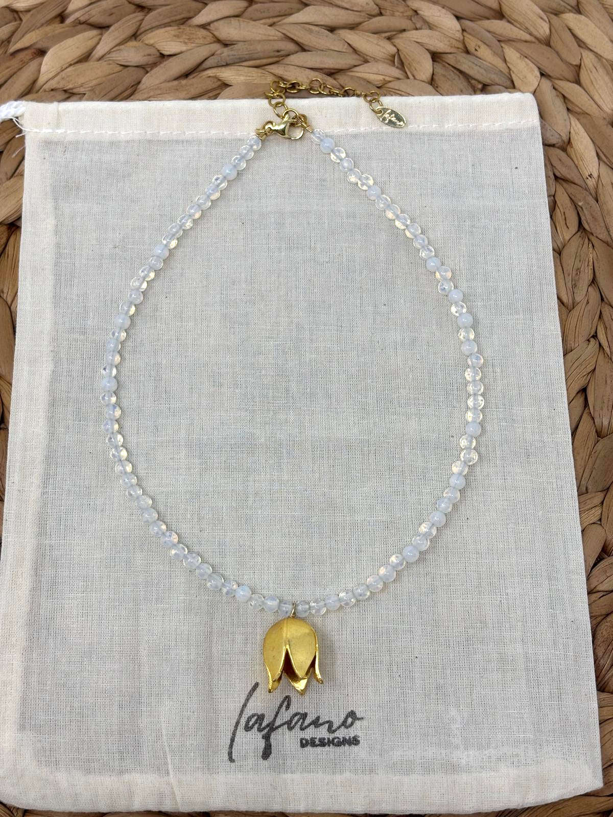 Tulip Charm Necklace image 5