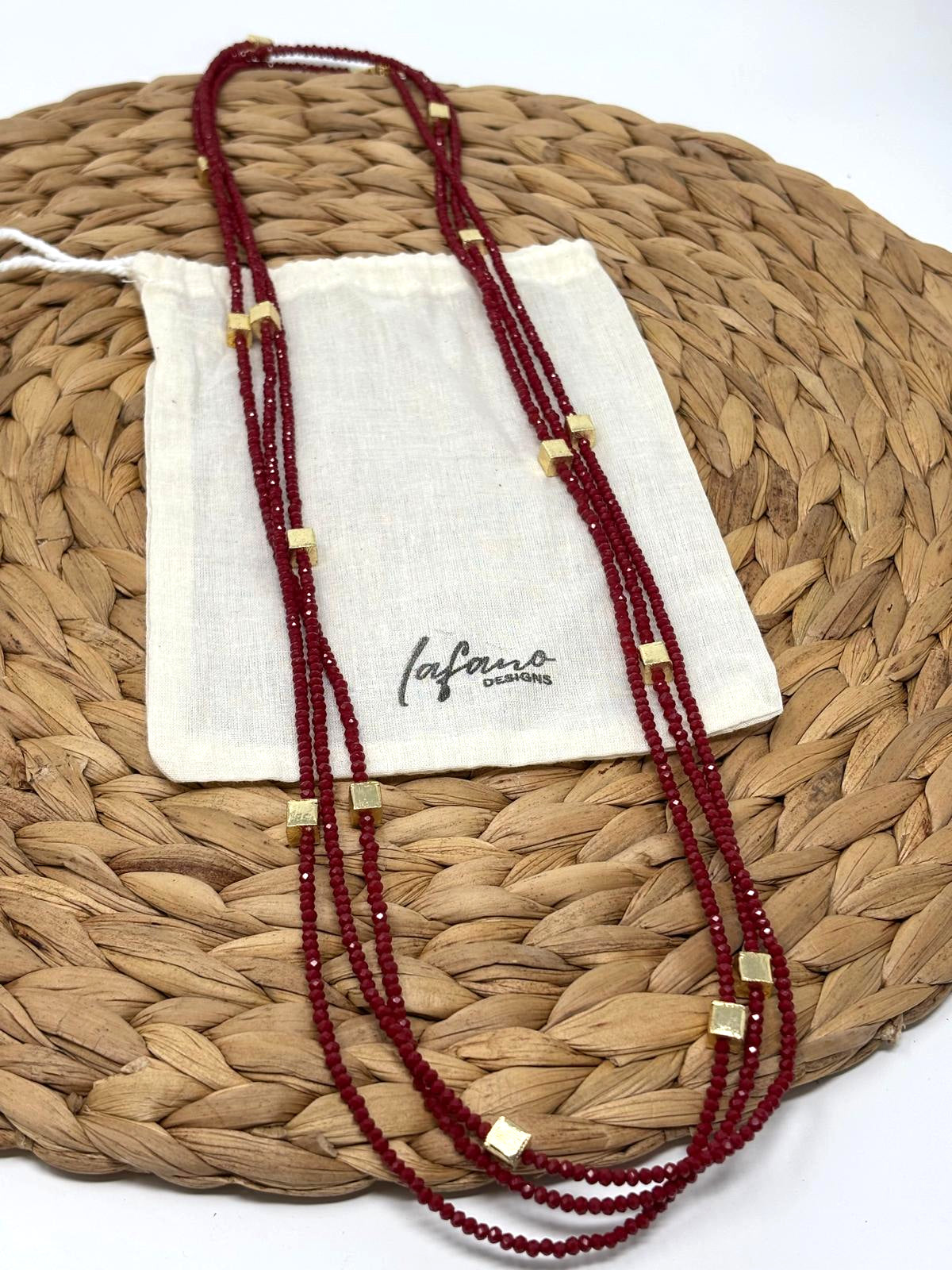 Infinity Wine Necklace image 1