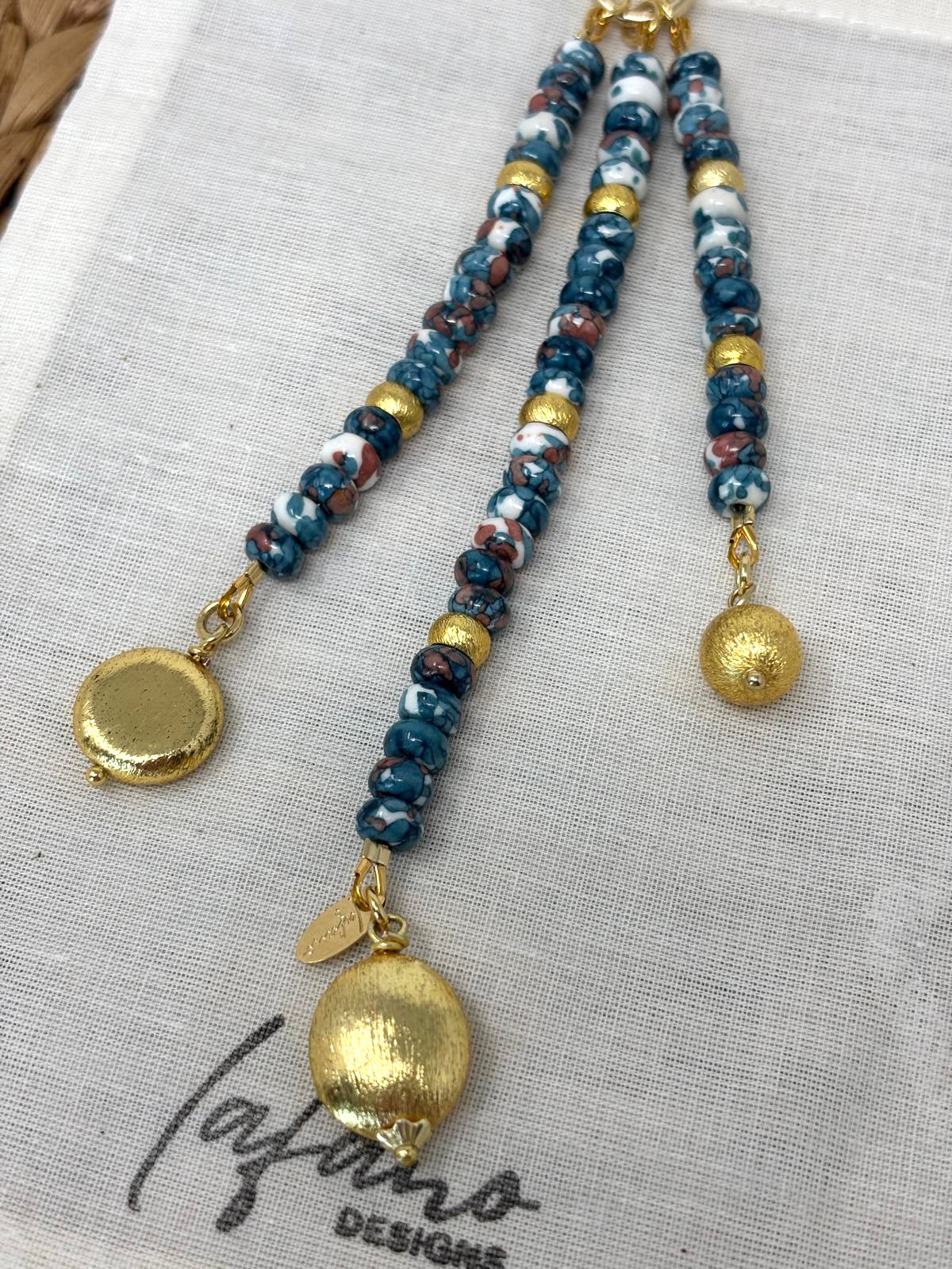 Blue Jeans Bag Charm image 1