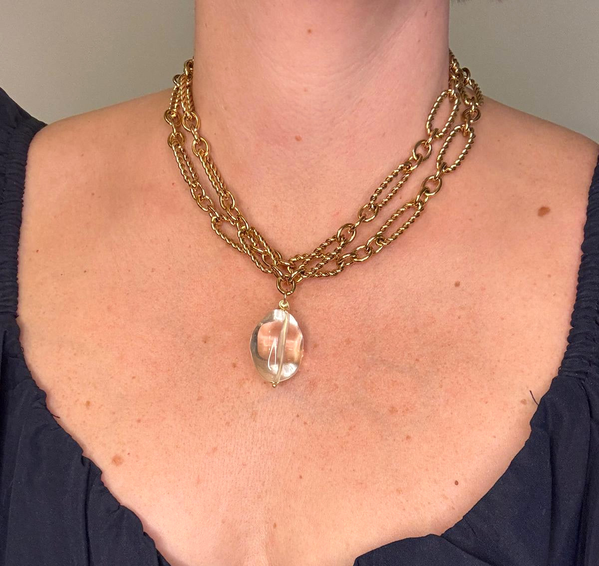 Catena Classic Gold Plated Necklace image 2